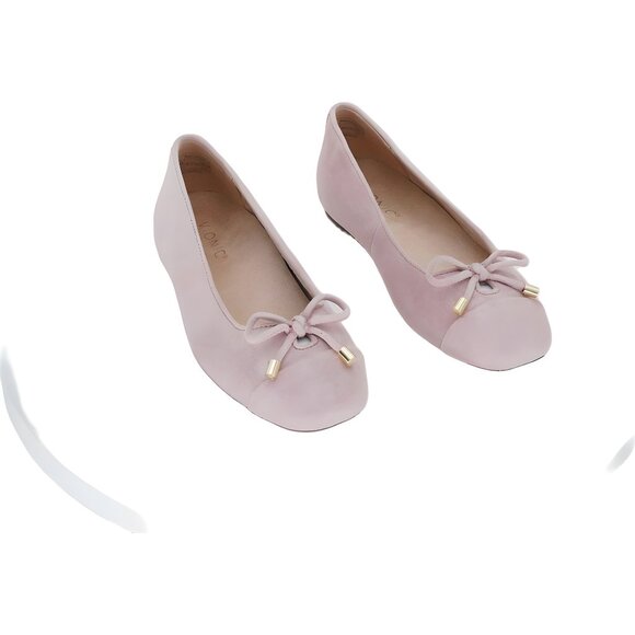 Vionic Klara Ballet Comfort Flat Light Pink Bow Detail Women's US 5M - Picture 1 of 6